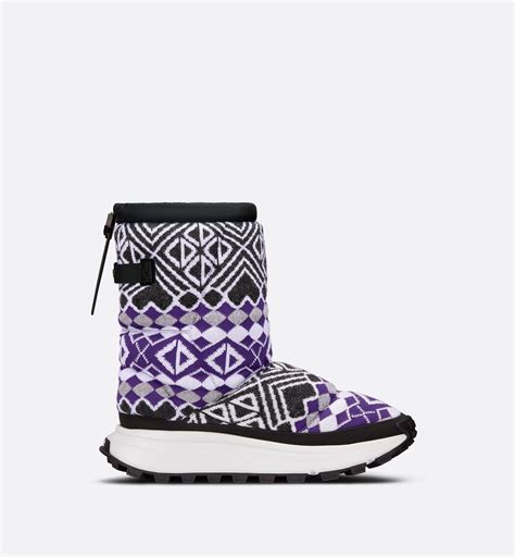 botte de ski dior|Dior Snow Ski Ankle Boot Purple, Deep Gray and White CD .